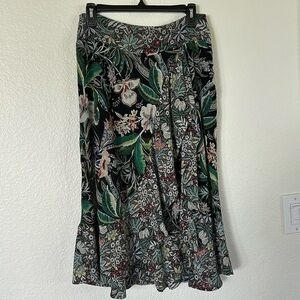 Bailey 44 ruffle side slit skirt size 6